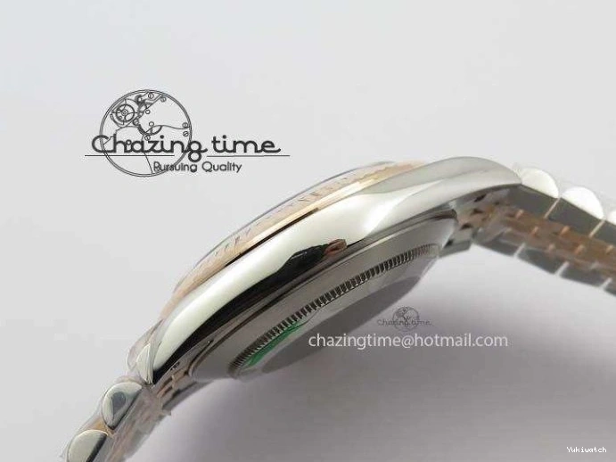 Noob Dial RG Brown Diam 41mm On Jubilee Wrapped Best Bezel Fluted DateJust 126303 Edition 1:1 A3235 Bracelet 1221